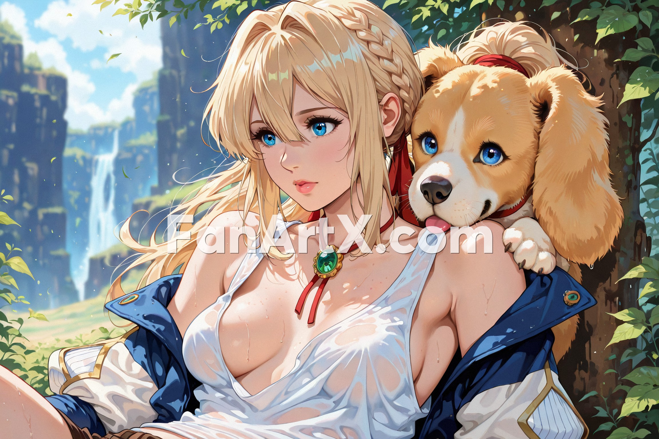 Violet Evergarden fanart - Violet Evergarden character 1500074